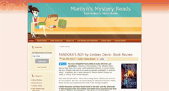 Desktop Screenshot of marilynsmysteryreads.com